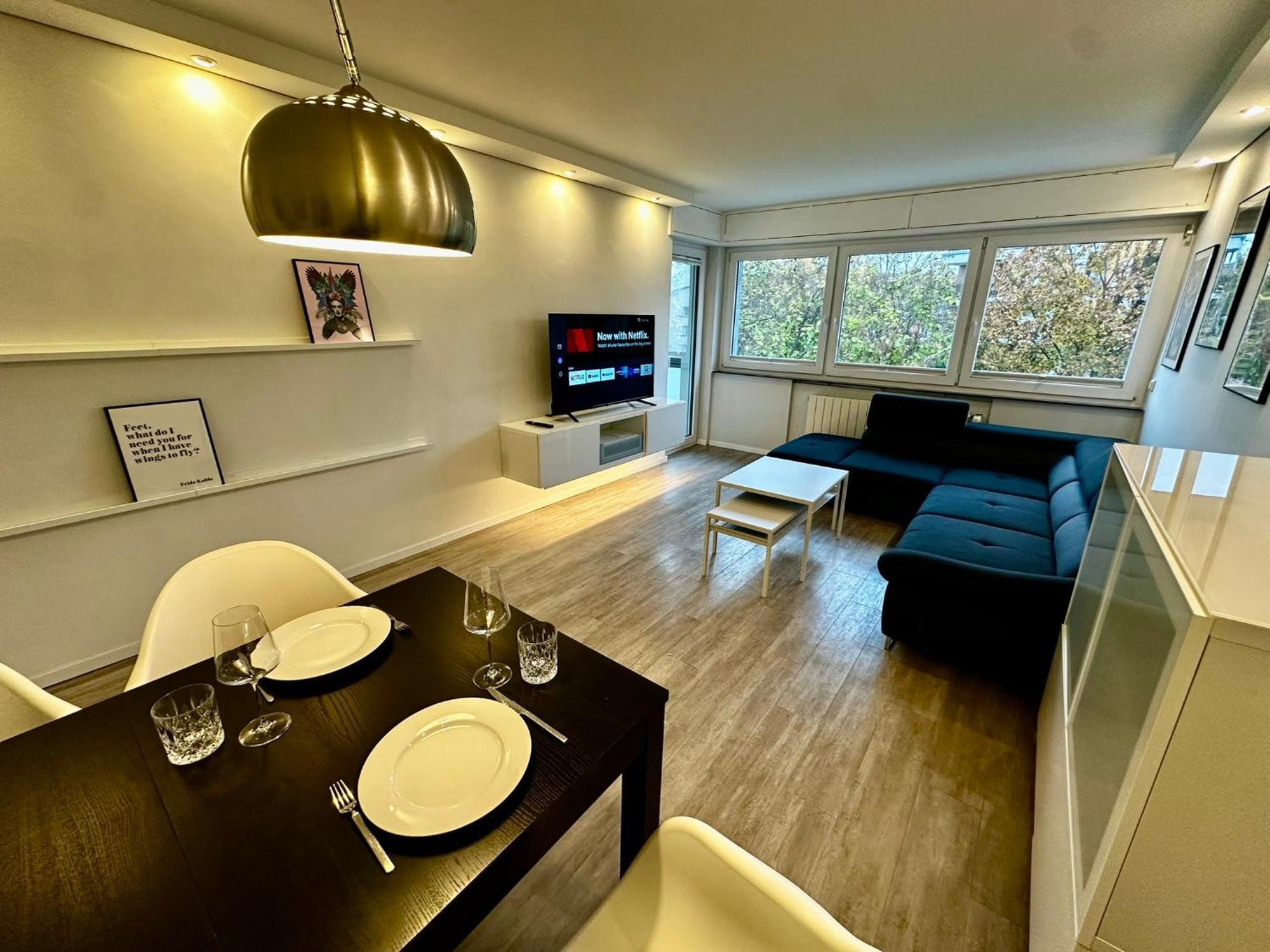 קרלסרוהה Moderne 3-Zi, King-Size Betten, Kueche, Badewanne מראה חיצוני תמונה